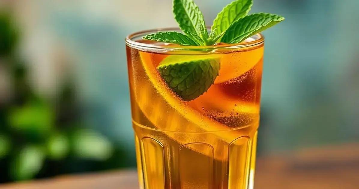 Tequila com Chá Mate e Mel: A Bebida Tropical Que Vai Surpreender Você