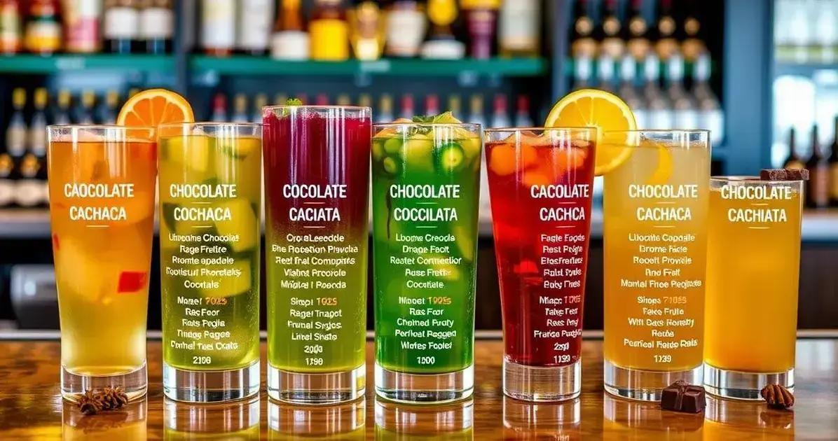 Variações da Receita com Cachaça Envelhecida