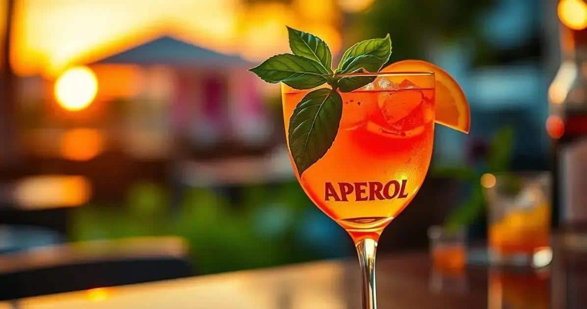 Aperol com Refrigerante de Tangerina e Manjericão: A Combinação Refrescante que Você Precisa Conhecer