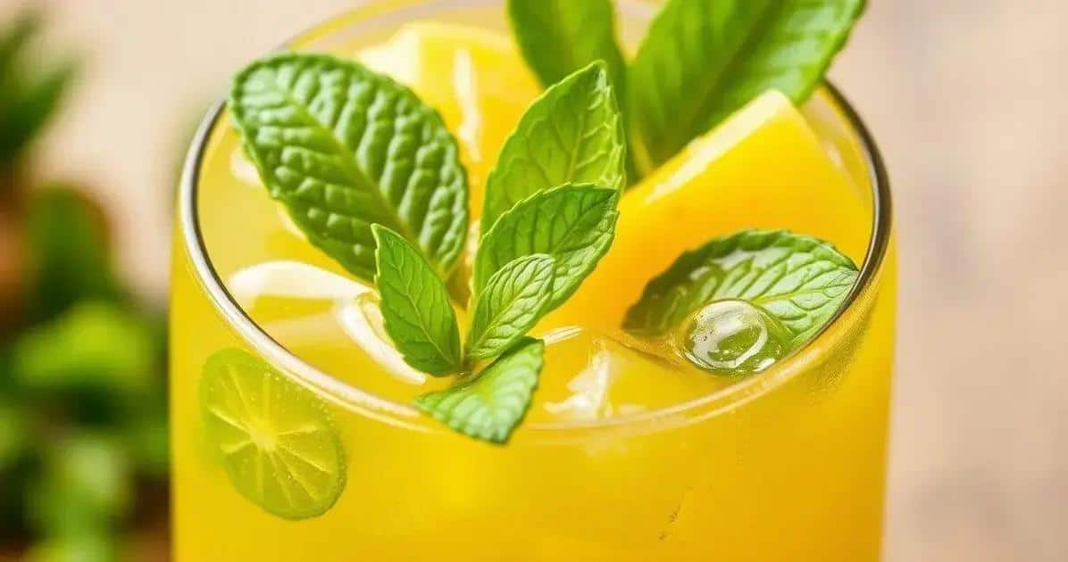 Caipirinha de Abacaxi com Hortelã: A Bebida Refrescante do Verão