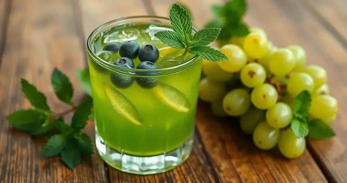 Caipirinha de Uva Verde com Mel: A Deliciosa Bebida Refrescante que Você Precisa Conhecer!