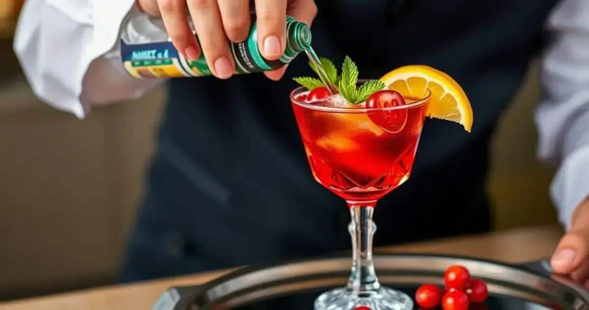 Como Servir o Coquetel com Vodka e Espumante