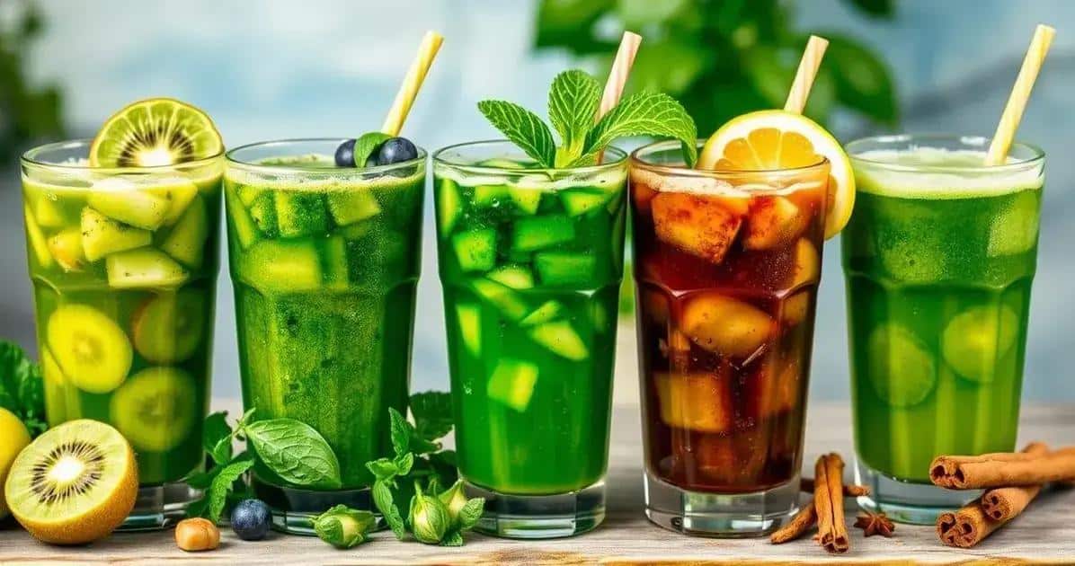 Como Variar a Receita do Drink Verde