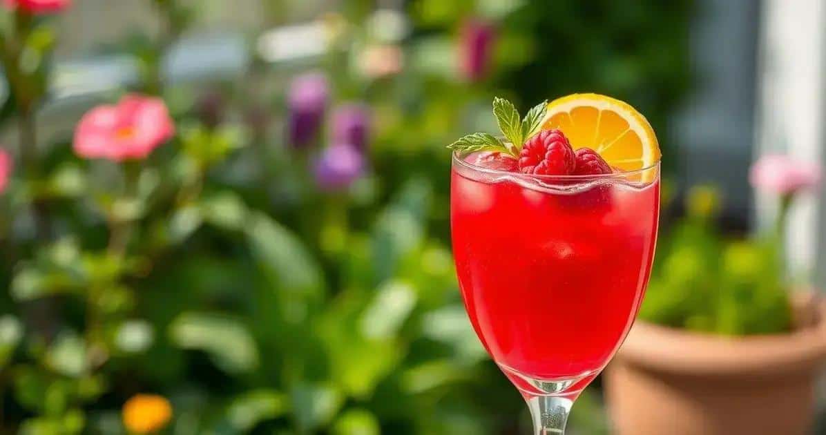 Cosmopolitan com Framboesa Fresca: A Receita Irresistível para o Verão