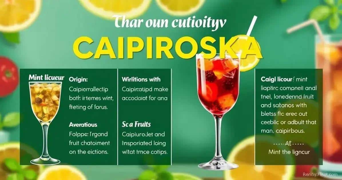 Curiosidades sobre a Caipiroska