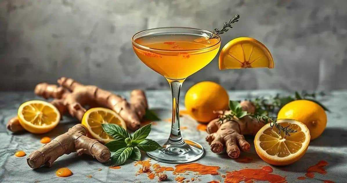Curiosidades sobre o Martini com Gengibre
