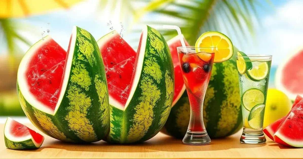 Curiosidades sobre o uso de Melancia em Drinks