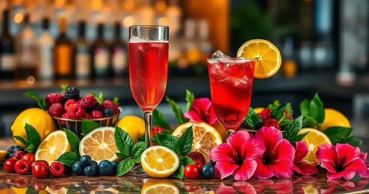 Dicas para Preparar a Melhor Bebida com Champagne e Hibisco