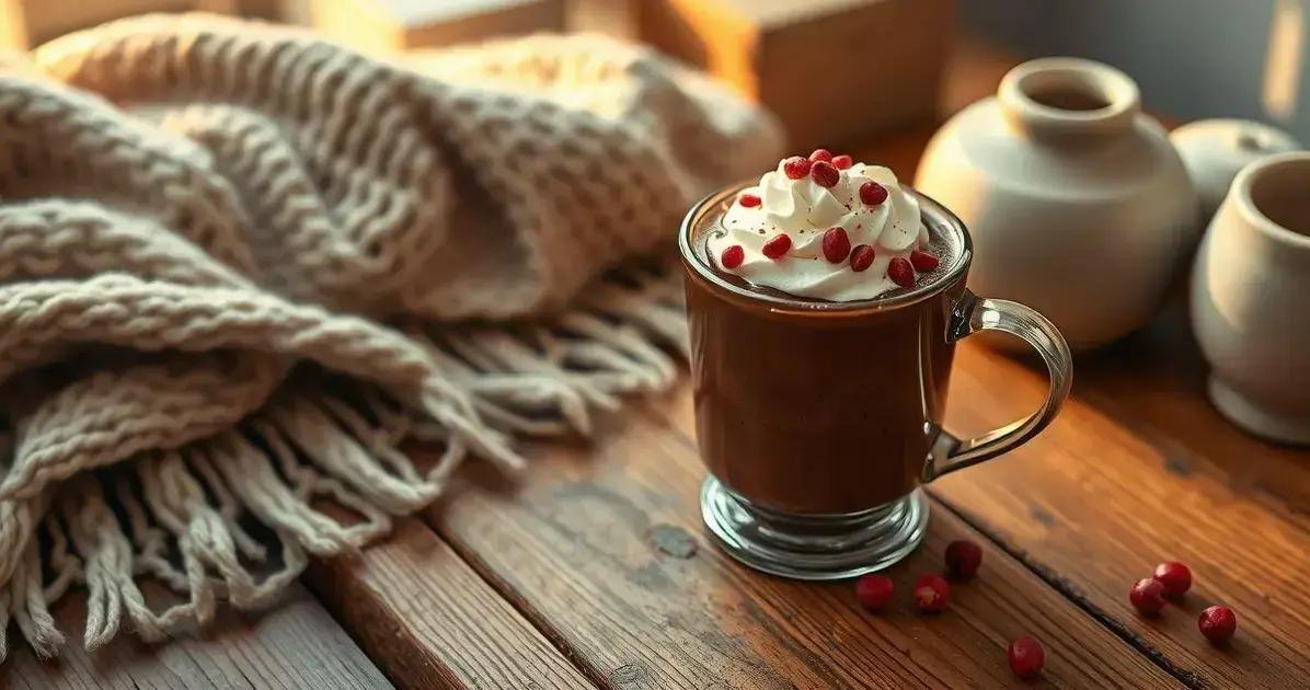 Dicas para Servir seu Chocolate Quente