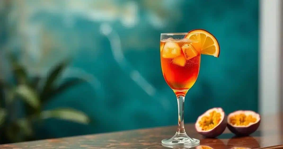 Energético com Espumante e Maracujá: A Receita Refrescante Que Você Precisa Conhecer