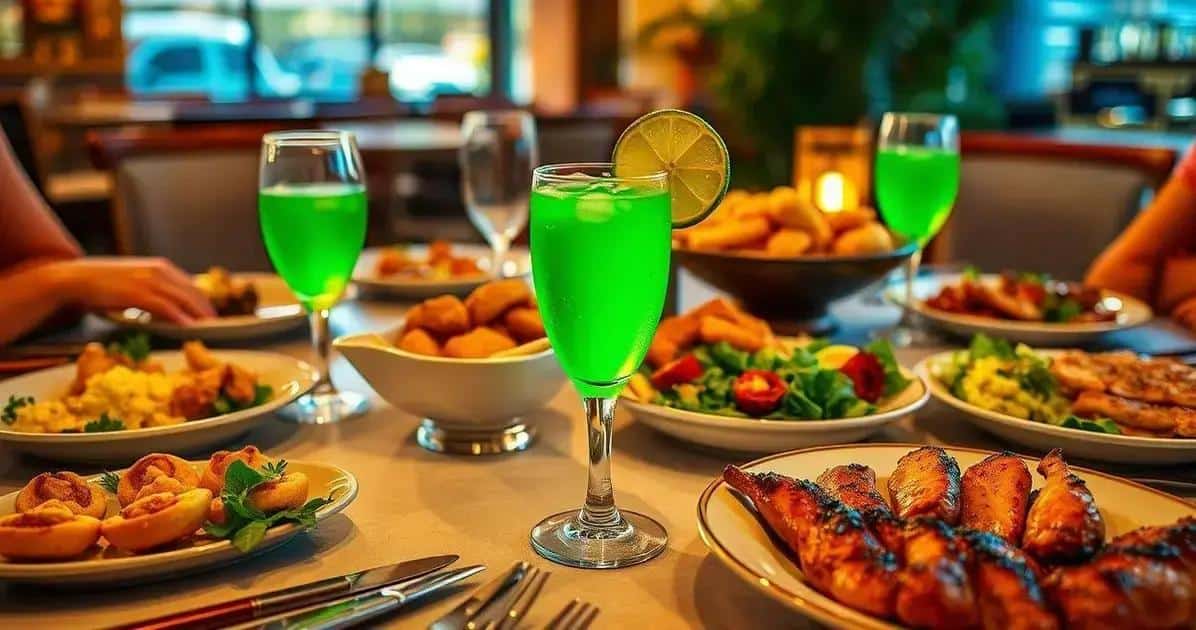Harmonização da Caipiroska de Limão Siciliano