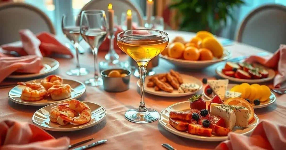 Harmonizações Ideais para o Martini