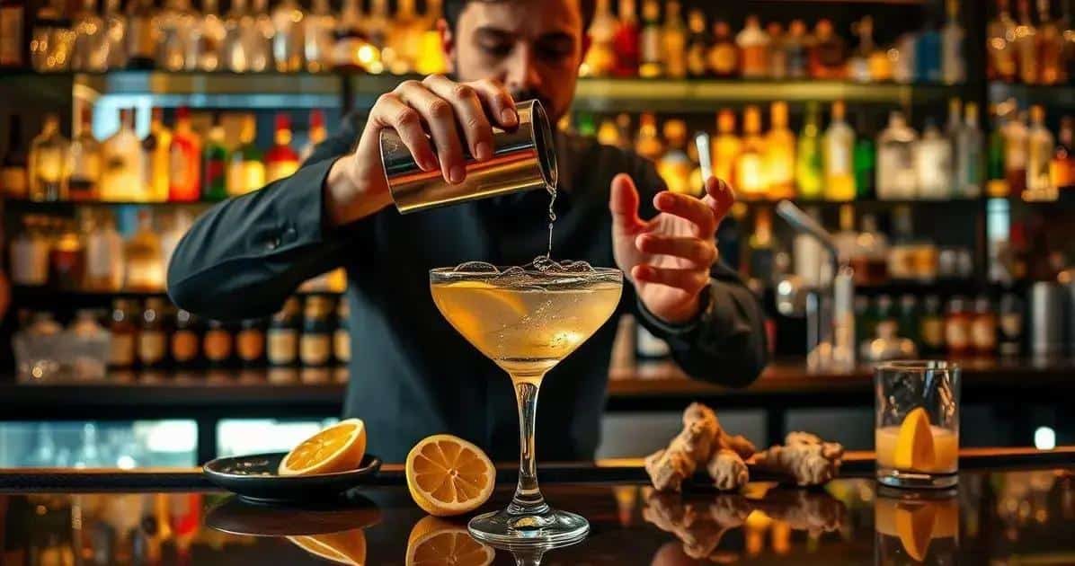 Método de Preparação do Martini Refrescante