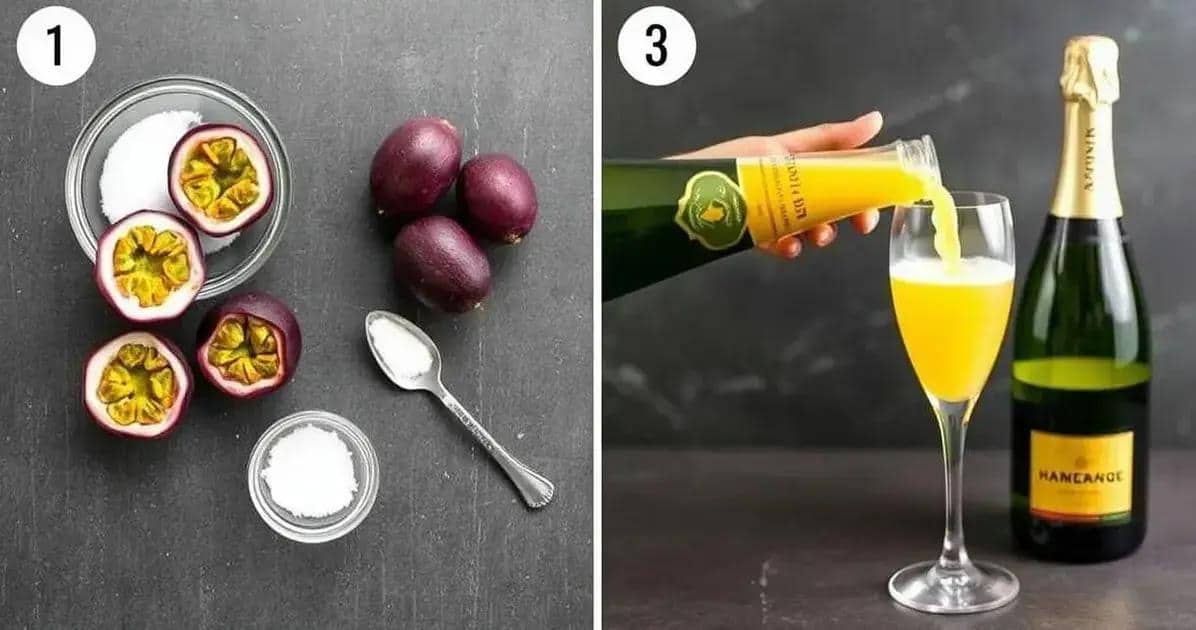 Método de Preparo: Como Fazer Champagne com Suco de Maracujá