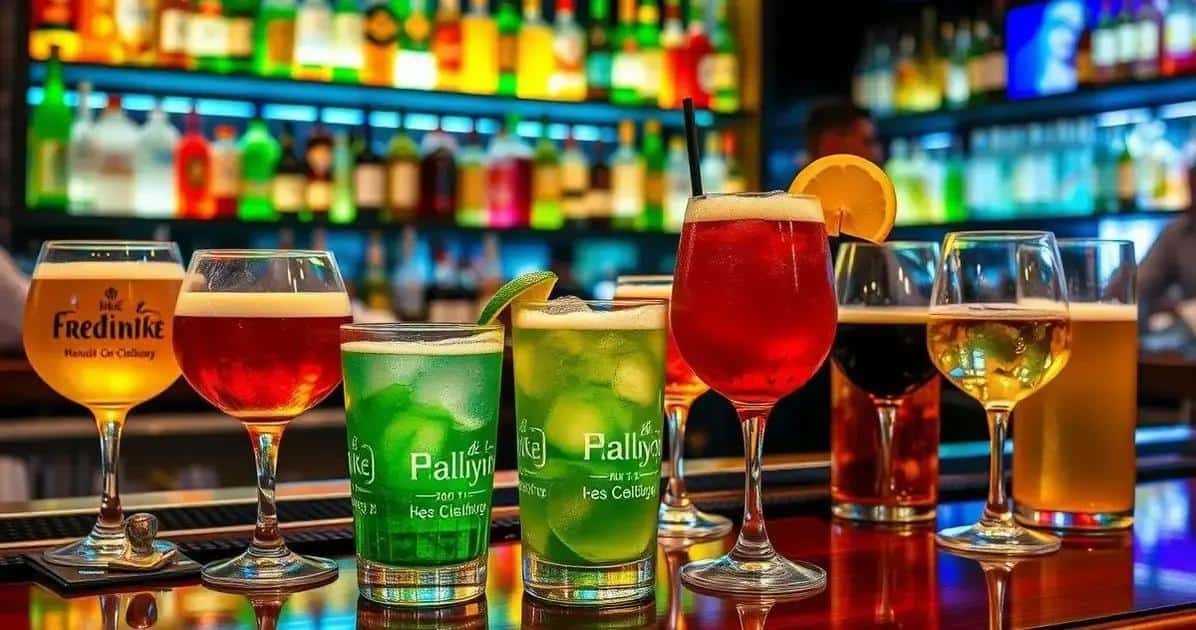Os 20 Tipos de Bebidas Alcoólicas Mais Consumidas no Brasil e no Mundo: Guia Rápido para Conhecer e Escolher a Sua Favorita