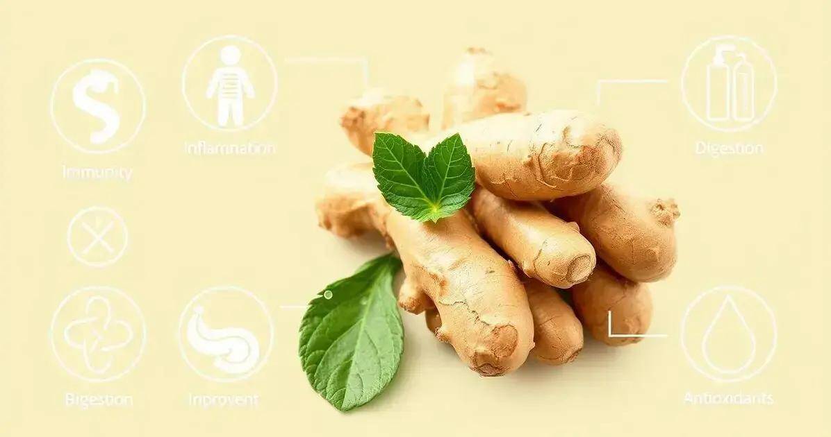 Propriedades do Gengibre e suas Vantagens