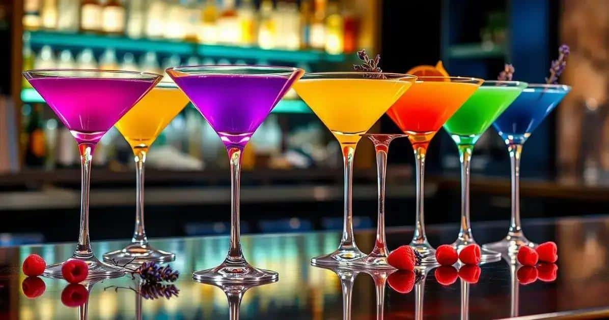 Receitas Alternativas de Martini com Sabor