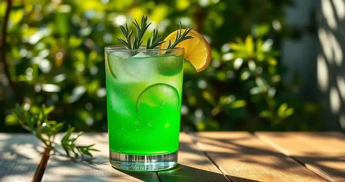 Saque com Suco de Limão e Alecrim: A Bebida que Vai Encantar seu Paladar