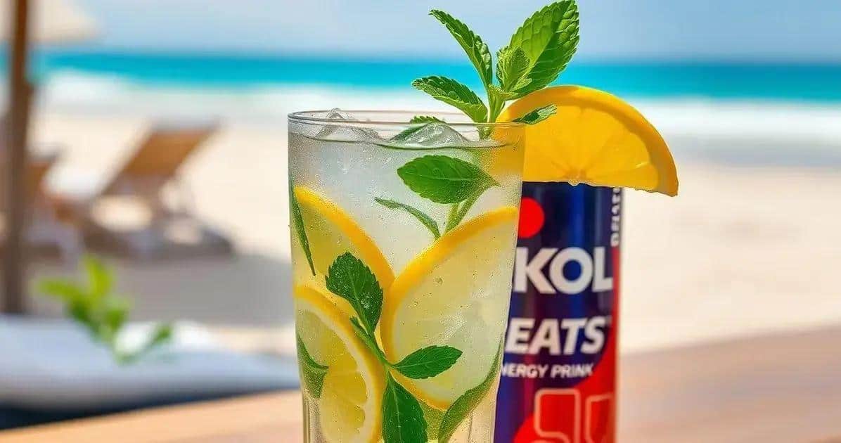 Skol Beats com Energético e Limão: A Bebida Perfeita Para o Verão