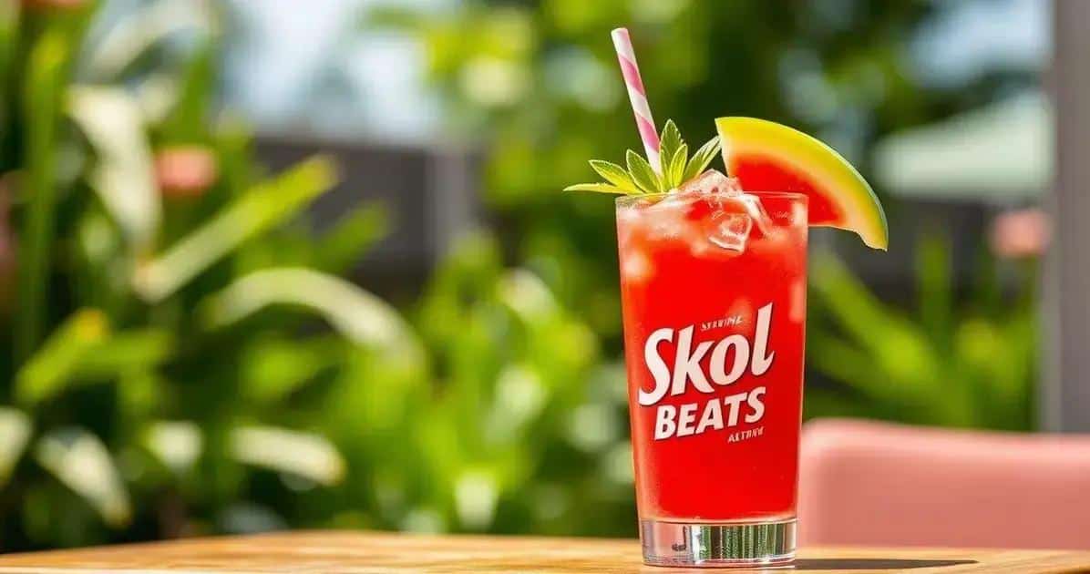 Skol Beats de Verão com Melancia: Refresco Perfeito para o Calor