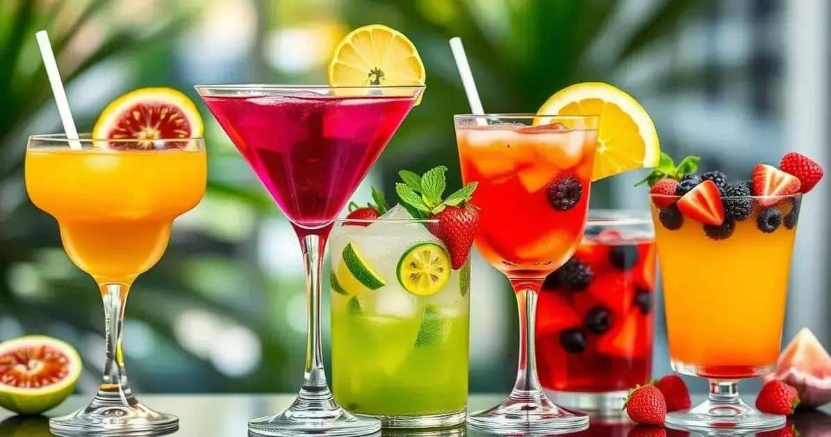 Variantes do Energético com Frutas
