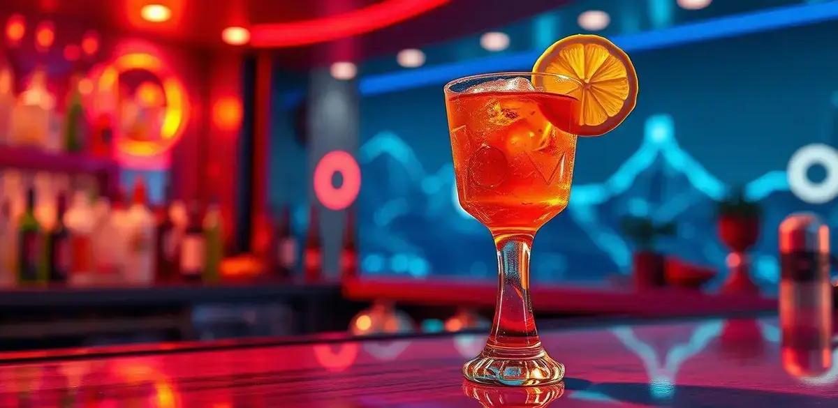 Aperol com Licor de Cassis e Limão Siciliano: Uma Combinação Irresistível