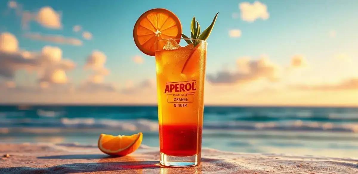 Aperol com Refrigerante de Laranja e Gengibre: A Combinação Refrescante