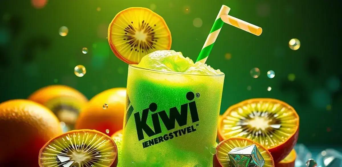 Energético com Espuma de Kiwi: A Bebida Refrescante que Você Precisava