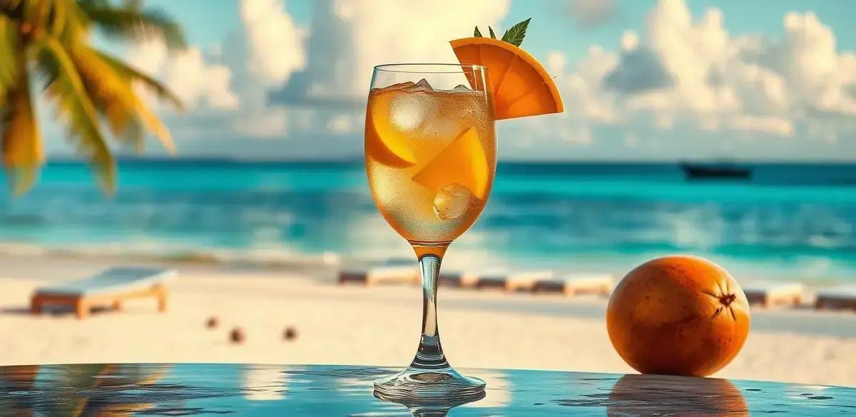 Gin com Espumante e Suco de Manga: A Bebida do Verão que Você Precisa Experimentar