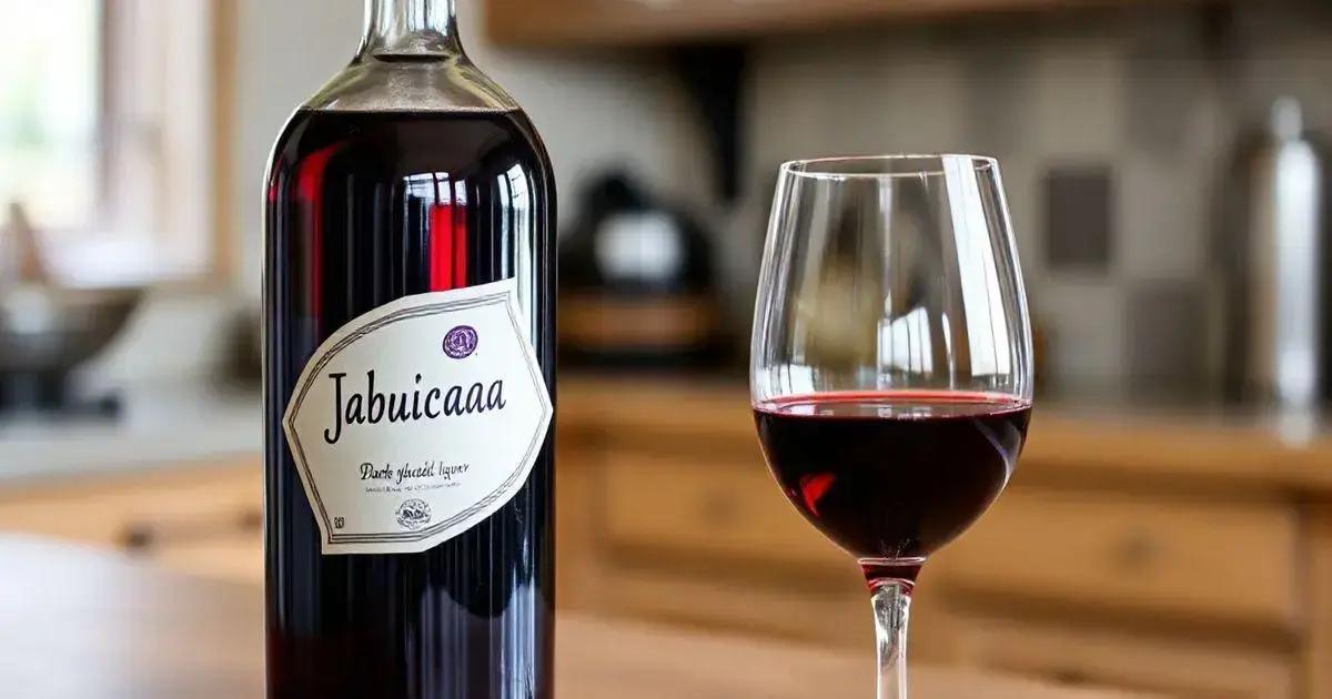 Licor de Jabuticaba com Vinho Tinto Seco: Descubra essa Receita Irresistível