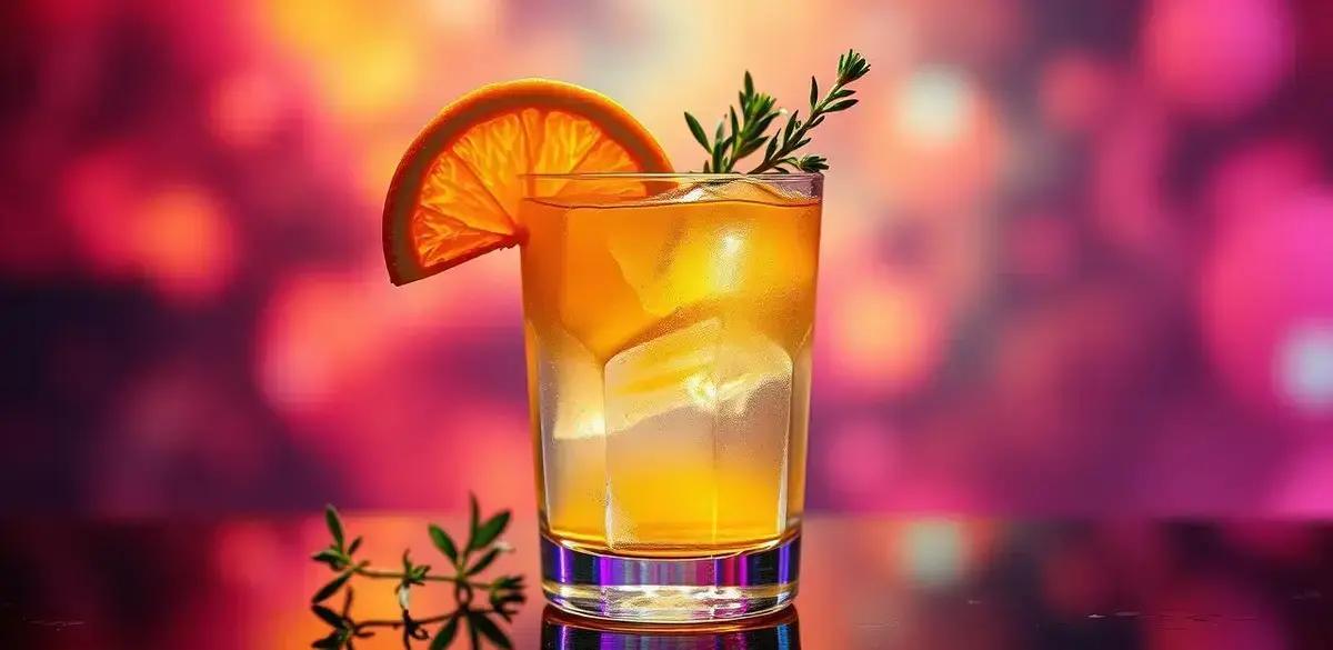 Martini com Twist de Laranja e Tomilho: A Combinação Perfeita Que Você Precisa Experimentar