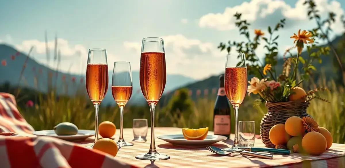 Melhores Ocasiões para Servir Champagne com Licor de Cassis e Laranja