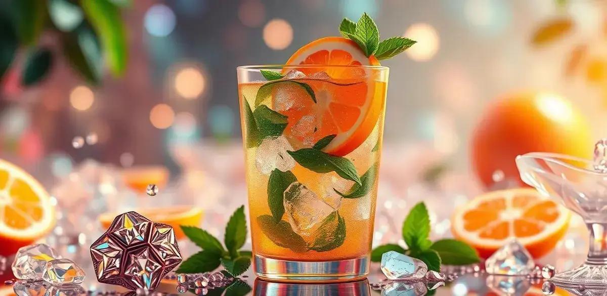 Mojito com Refrigerante de Tangerina e Hortelã: Refresque seu Verão!