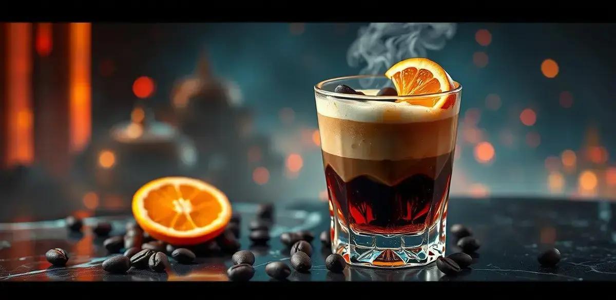 Rum Envelhecido com Espuma de Café: Uma Experiência Inesquecível