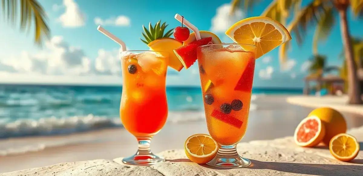 Rum Punch com Frutas Tropicais: Uma Receita Refrescante e Irresistível