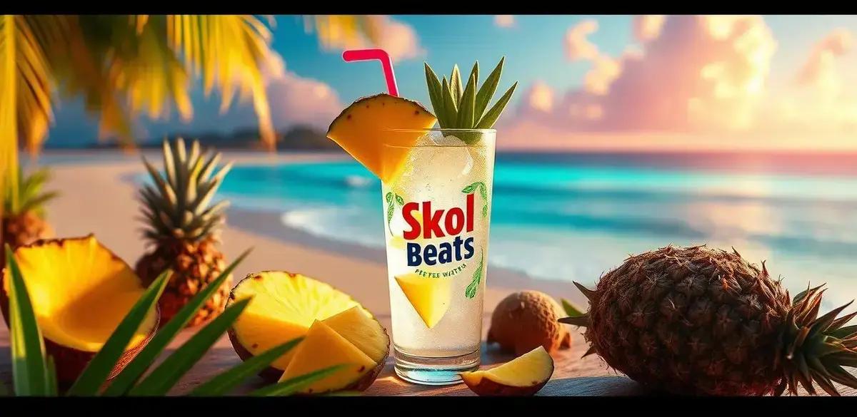 Skol Beats com Água de Coco e Abacaxi: A Receita Refrescante para o Verão