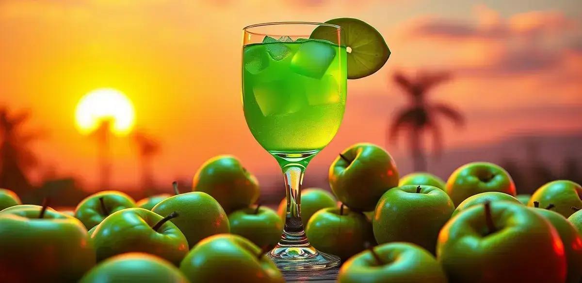 Tequila Sour com Xarope de Maçã Verde: A Receita que Você Precisa Conhecer