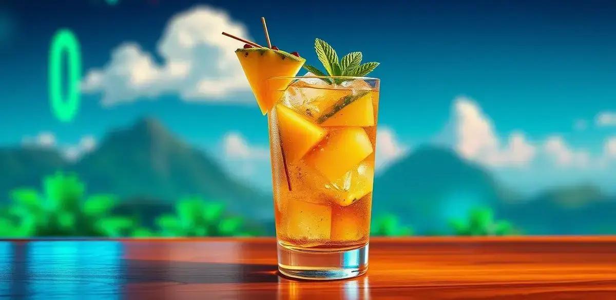 Whisky com Soda de Gengibre e Abacaxi: A Combinação Refrescante Que Você Precisa Experimentar